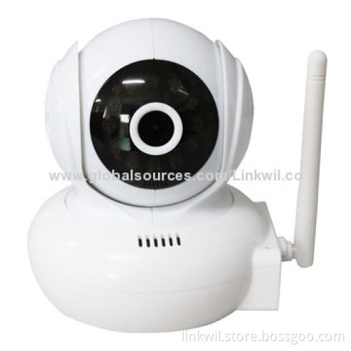 Wireless IP Camera, Pan/Tilt, Supports Micro SD Card and Two-way Audio, Onvif